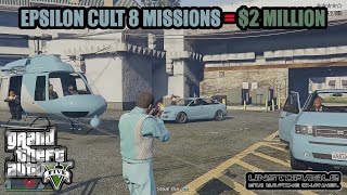 GTA 5 Epsilon Program Guide All Missions Easy 2 Million  M [upl. by Xxam960]