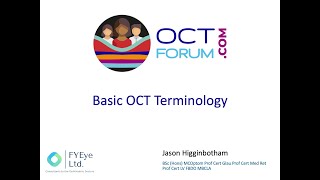 Basic OCT Terminology for Optometrists and other ECPs [upl. by Woods]