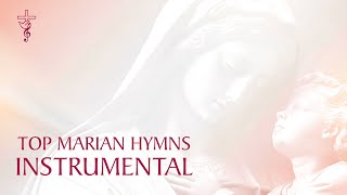 Top Marian Hymns Instrumental  Mother Mary Songs Piano  Divine Hymns [upl. by Deacon88]