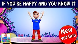 If Youre Happy and You Know it Clap Your Hands Song  3D Animation Rhymes for Children [upl. by Timon585]