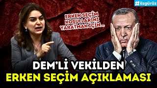 DEMli vekilden önemli erken seçim açıklaması [upl. by Creamer]