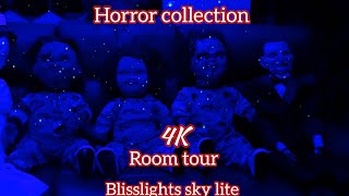 Chucky Horror Collection room tour Blisslights Sky Lite 4K [upl. by Dralliw783]