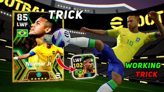 Trick To Get 102 Rated Epic Neymar Jr  Neymar Jr Epic Brazil Trick  eFootball 2024 Mobile [upl. by Eiryk]