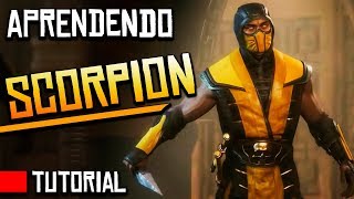 Scorpion  Tutorial e Combos  Mortal Kombat 11 [upl. by Hermia642]