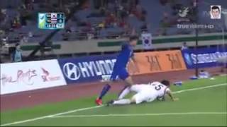 South korea football Thailand 0 2 South Korea [upl. by Nodyarg]