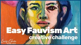 Easy Fauvism Art [upl. by Ramon]