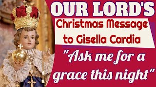 Our Lords Message to Gisella Cardia for December 24 2023 [upl. by Hacissej395]