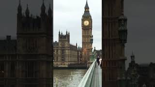 Amazing Westminster Bridge Big Ben in London UK 🇬🇧 walking tour [upl. by Atikehs334]