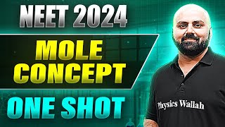 MOLE CONCEPT in 1 Shot FULL CHAPTER COVERAGE ConceptsPYQs  Prachand NEET [upl. by Ylle]