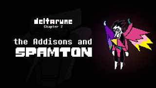 DELTARUNE Chapter 2  Spamton Story Bits  Addisons [upl. by Ynohtnael741]