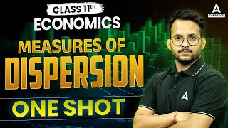 Measures of Dispersion Class 11 One Shot  Class 11 Economics  By Prince Sir [upl. by Enyaz]