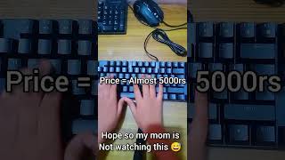 Expensive Mechanical Gaming Keyboard unboxing🤑 shorts gaming unboxing shortsfeed [upl. by Assisi]