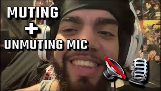 ASMR  Muting and Unmuting The Mic  Mouth Sounds Rolling R’s amp Hand Movements amp Stuttering [upl. by Aliuqehs]