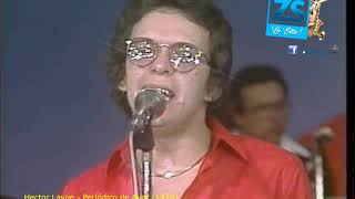 Hector Lavoe  Periodico de Ayer 1976  Show en Venevision 1981 Con Orquesta La Crítica [upl. by Odlanyer]