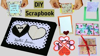 Full Scrapbook Tutorial  DIY Scrapbook  How to make a Scrapbook  Friendship Day Scrapbook [upl. by Aneloc543]