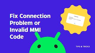 Fix Connection Problem or Invalid MMI Code [upl. by Dadivitan]