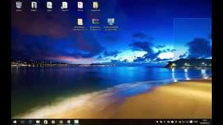 Como colocar gadgets no Windows 10 e alterar o menu iniciar [upl. by Naam]