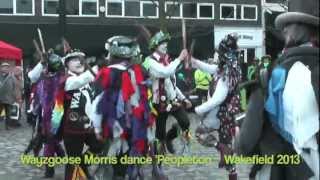 Wayzgoose Peopleton Morris Dance [upl. by Yebot]