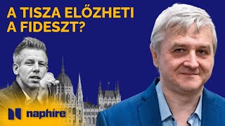 Itt a fordulat a Tisza Párt tényleg előzi a Fideszt – Nagy Attila Tibor [upl. by Vernita47]