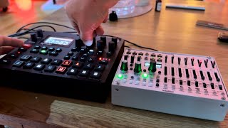 Intellijel Metropolix Solo doing Elektron Syntakt [upl. by Varrian]