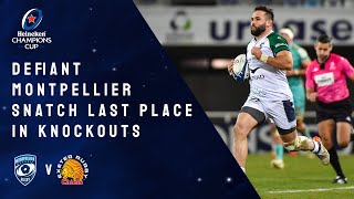 Highlights  Montpellier Hérault Rugby v Exeter Chiefs  Round 4 │Heineken Champions Cup Rugby 2021 [upl. by Lois572]