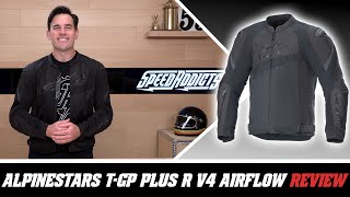 Alpinestars TGP Plus R V4 Airflow Jacket Review at SpeedAddictscom [upl. by Ailemak707]