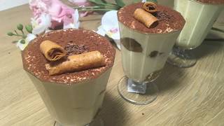 Recette dun Dessert Italien quotTiramisuquot [upl. by Irmo336]