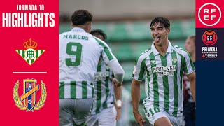 Resumen PrimeraFederación  Betis Deportivo 20 Yeclano Deportivo  Jornada 10  Temporada 2425 [upl. by Emelun]