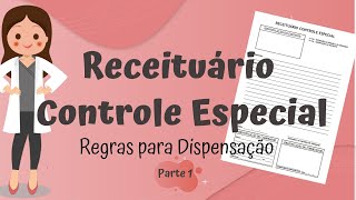 Receita de Controle Especial Regras para dispensação  Portaria 34498  Parte 1 [upl. by Unders]