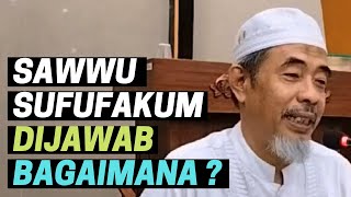 Imam Shalat Bilang quotSawwu Sufufakumquot Makmum Jawab Apa  Ustadz Hilal [upl. by Ealasaid]