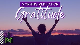 15 Minute Morning Gratitude Meditation  Mindful Movement [upl. by Rodolph]