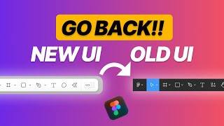 Switch to the Previous UI in Figma UI3 2025 Flexibility for Every Designer [upl. by Giza]