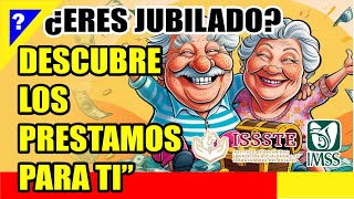 Préstamos para pensionados Opciones y plazos que no te puedes perder [upl. by Llevert]