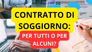 💥 CONTRATTO DI SOGGIORNO E LE SUE CARATTERISTICHE OBBLIGATORIO PER TUTTI O NO [upl. by Llemij443]