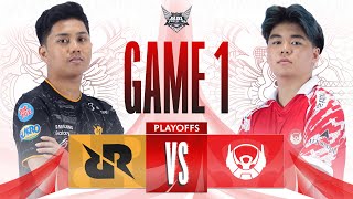 RRQ VS BIGETRON ALPHA  PLAYOFFS DAY 3  MATCH 1  GAME 1 MPLIDS12 [upl. by Graeme]