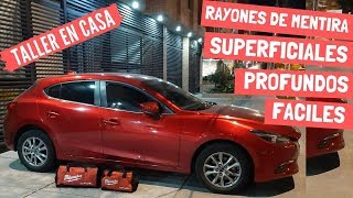 3 Tipos de RAYONES en AUTOS teoria antes que la practica [upl. by Nylsirk274]