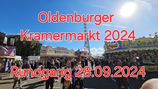 Oldenburger Kramermarkt 2024 Rundgang [upl. by Hazem]