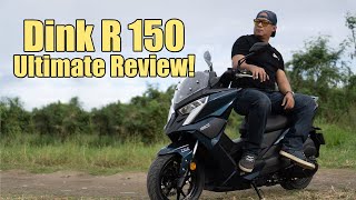 Kymco Dink R 150 Full Performance Review [upl. by Aneral414]