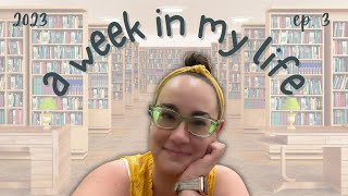 A WEEK IN THE LIFE OF A SCHOOL LIBRARIAN  award nominees directed drawings and more ep 3 [upl. by Sonafets]