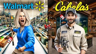 Walmart vs Cabela’s Budget Fishing Challenge [upl. by Aelanna]