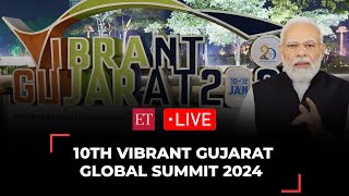 PM Modi inaugurates Vibrant Gujarat Summit 2024 in Gandhinagar Gujarat  LIVE [upl. by Eila]