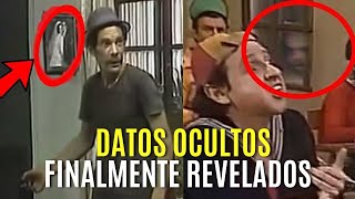 SECRETOS NUNCA REVELADOS del CHAVO DEL 8 curiosidades y cosas que no sabias del chavo del 8 [upl. by Brod]