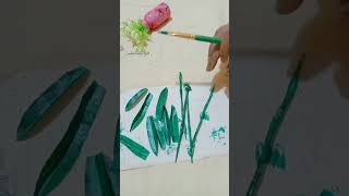 Diy tulip 🌷 flower craftideas diy handmade painting diyinspiration craftlove artwork artist [upl. by Ladd2]