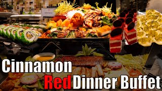 අඩුම මුදලට 🍗🍔🥐🍞🍉හොඳම dinner buffet එක  Cinnamon Red Dinner Buffet  Dinner Buffet Srilanka [upl. by Diann410]