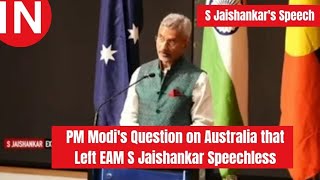 S Jaishankars Speech in Australia [upl. by Bluefield]