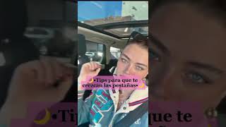 🌙•tips para que te crezcan las pestañas•🌙SmileyValenoflopparatiaestheticviralvideo [upl. by Fital]