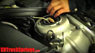 Arnott Air Suspension Shock Installation  Tutorial and Review  SD Truck Springs [upl. by Rapsac]