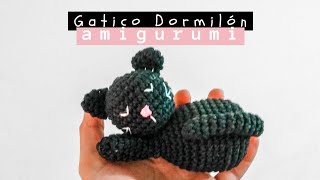 Gato Dormilón Amigurumi  Tamatin Crochet [upl. by Arvid]