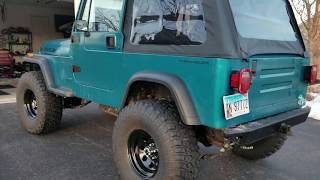 Jeep YJ Softopper soft top [upl. by Wimsatt]