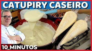 CATUPIRY CASEIRO PARA PIZZAS LAZANHAS E LANCHES UMA DELÍCIA [upl. by Repohtsirhc]